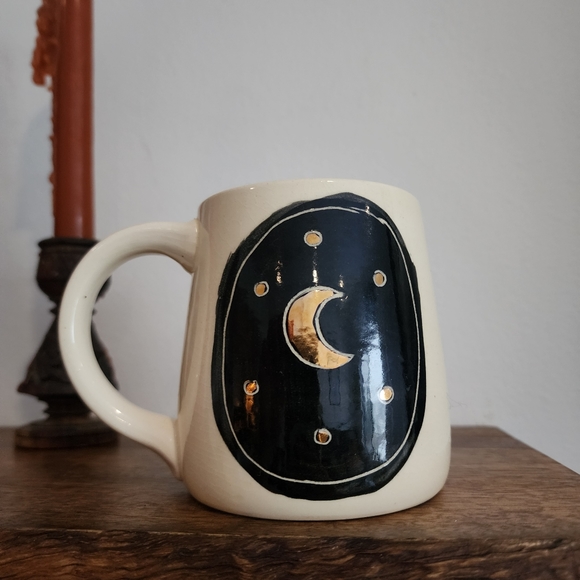 Beautiful Moon Artist Sign by Allison Freitheim Ceramic Mug - Picture 8 of 9